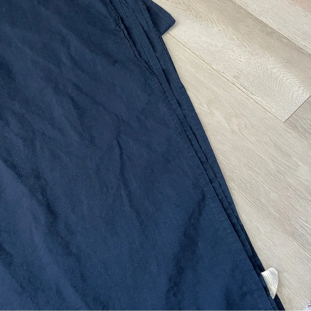 Pandatex Bamboo Sheet cotton blend flat Navy Blue (King) 115x98 breathable